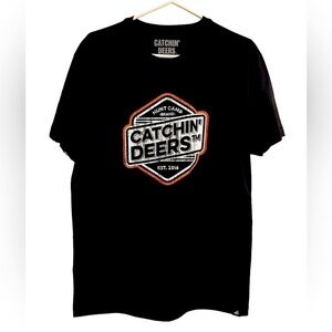Catchin’ Deers Printed T shirt